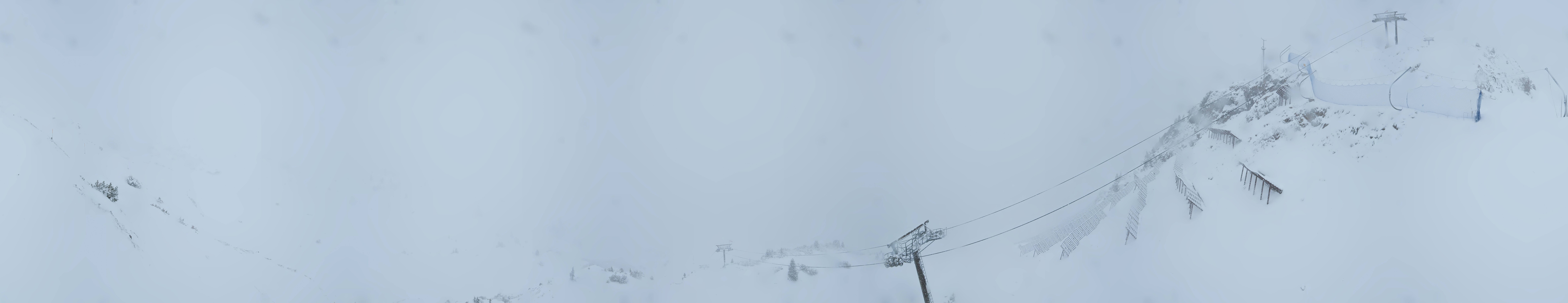 Archiv Foto Webcam Lech-Zürs: Kriegerhorn Panoramablick