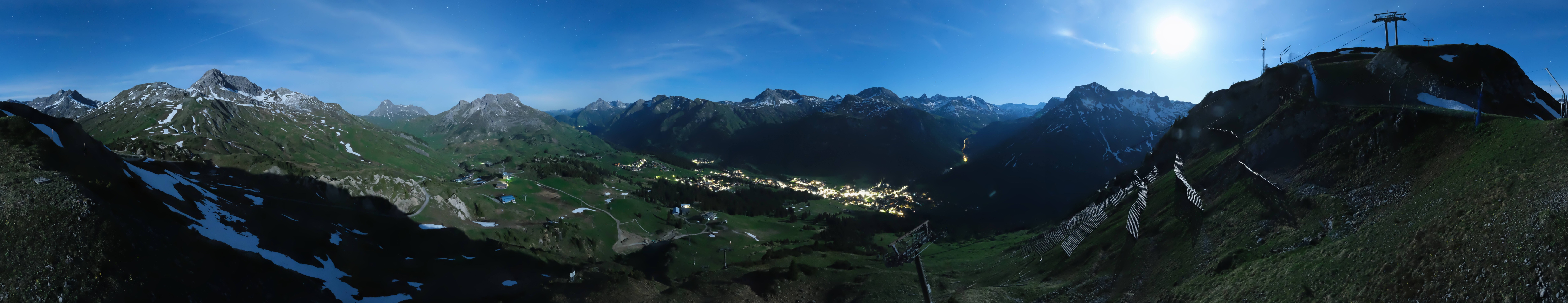 Archived image Webcam View from Kriegerhorn