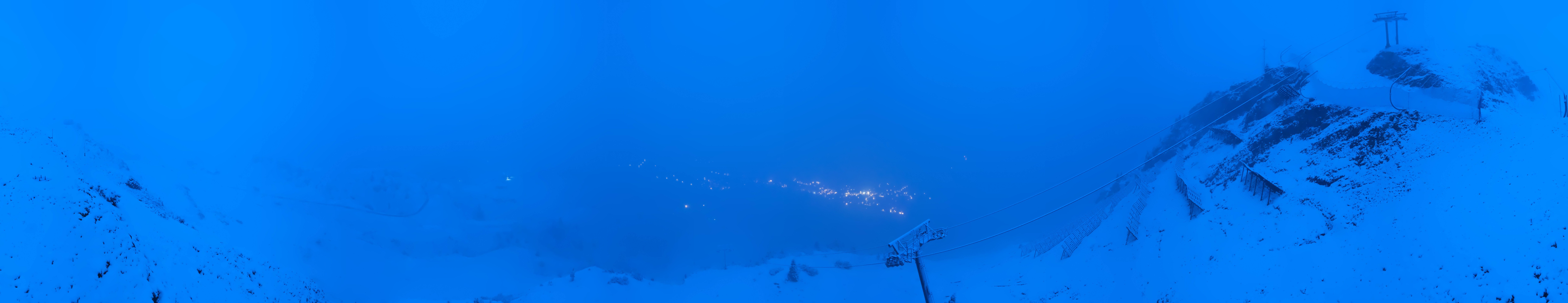 Archiv Foto Webcam Lech-Zürs: Kriegerhorn Panoramablick