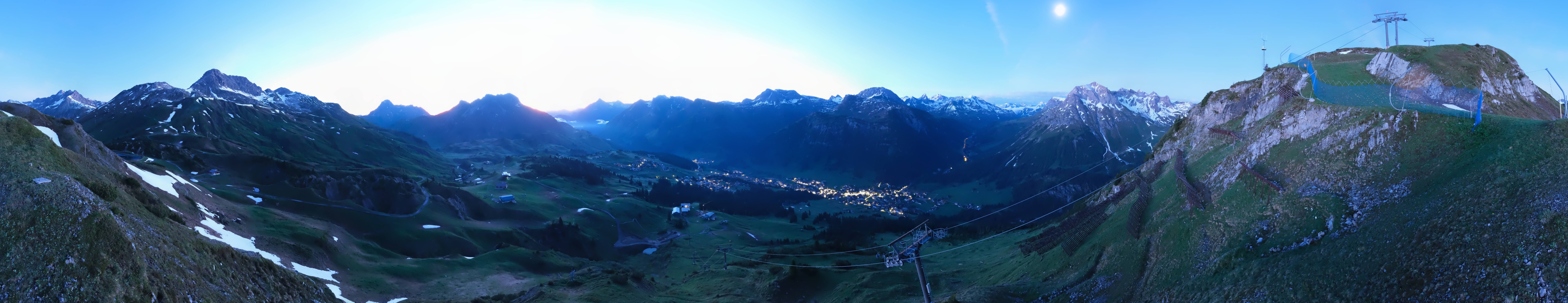 Archived image Webcam View from Kriegerhorn