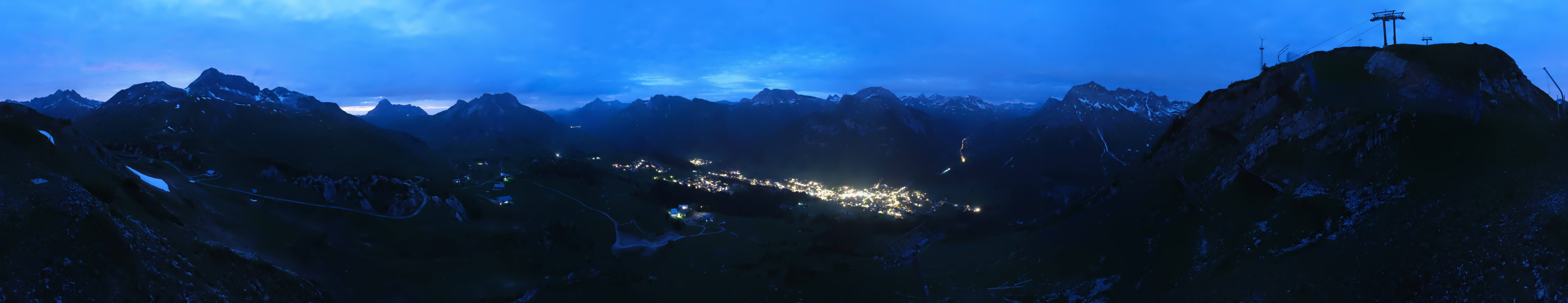 Archived image Webcam View from Kriegerhorn