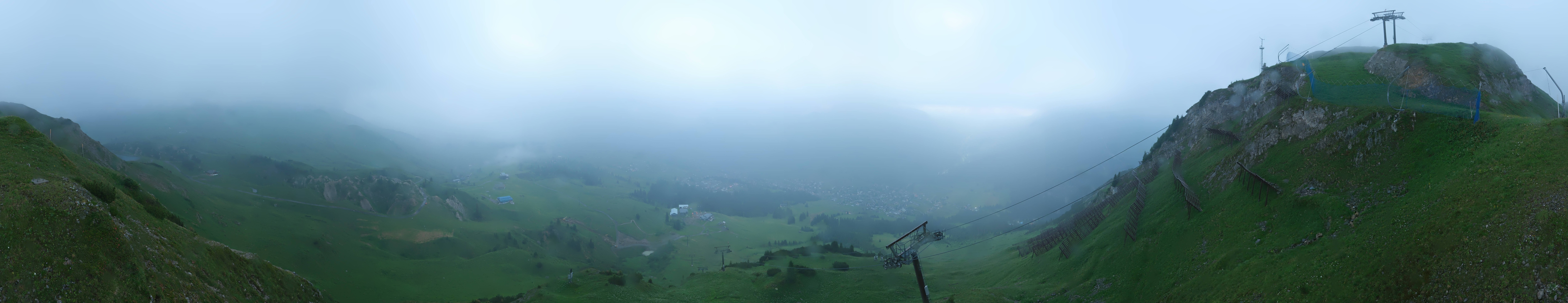 Archiv Foto Webcam Lech-Zürs: Kriegerhorn Panoramablick