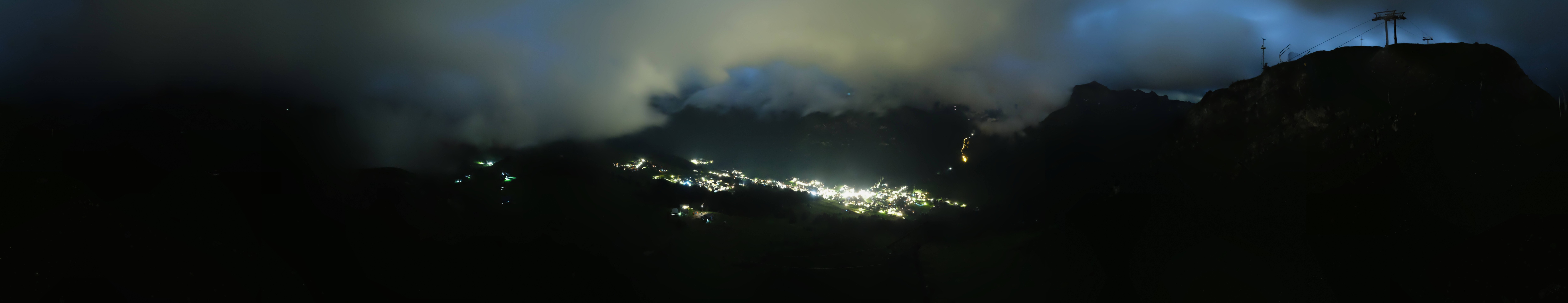Archiv Foto Webcam Lech-Zürs: Kriegerhorn Panoramablick