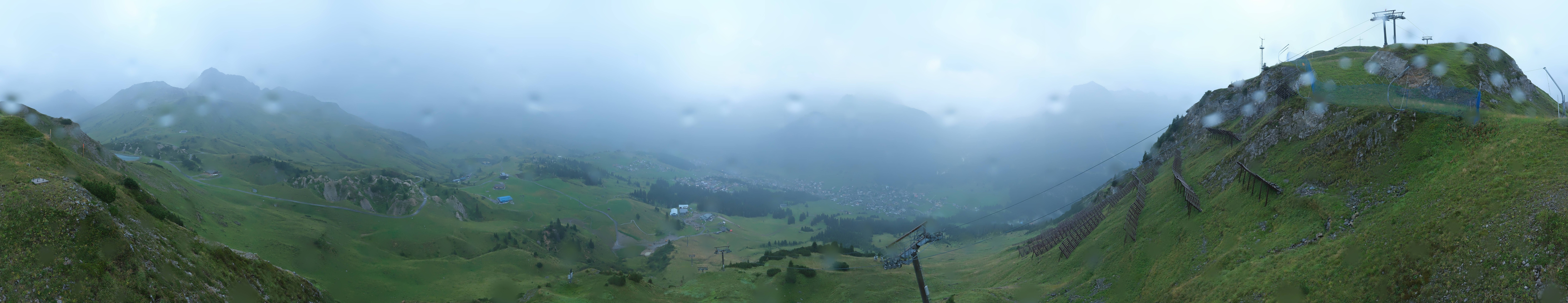 Archiv Foto Webcam Lech-Zürs: Kriegerhorn Panoramablick