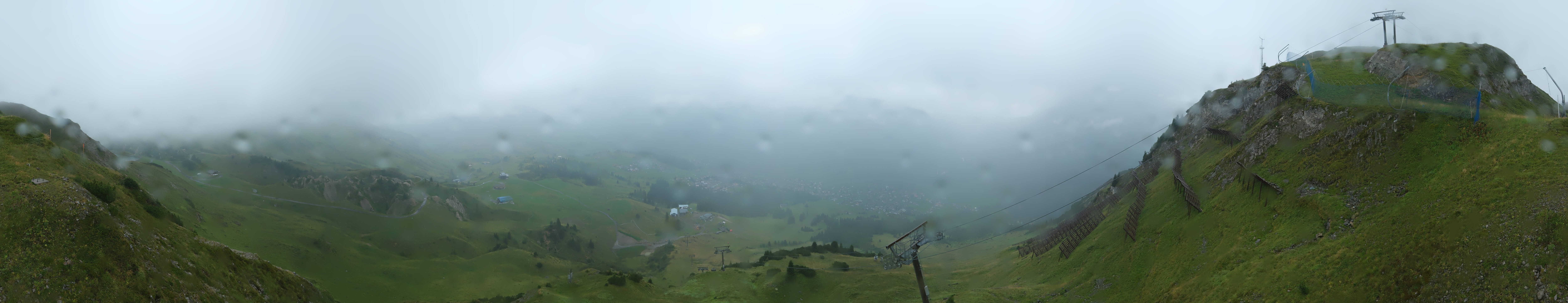 Archiv Foto Webcam Lech-Zürs: Kriegerhorn Panoramablick