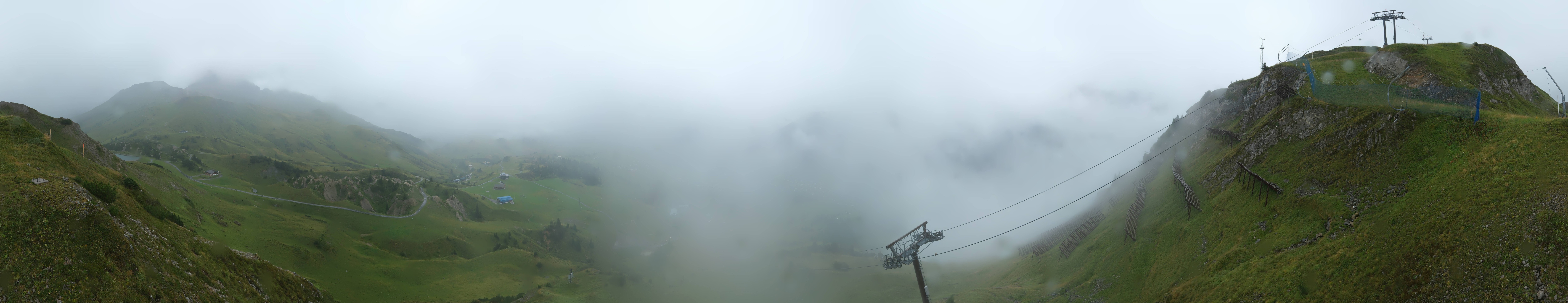 Archiv Foto Webcam Lech-Zürs: Kriegerhorn Panoramablick