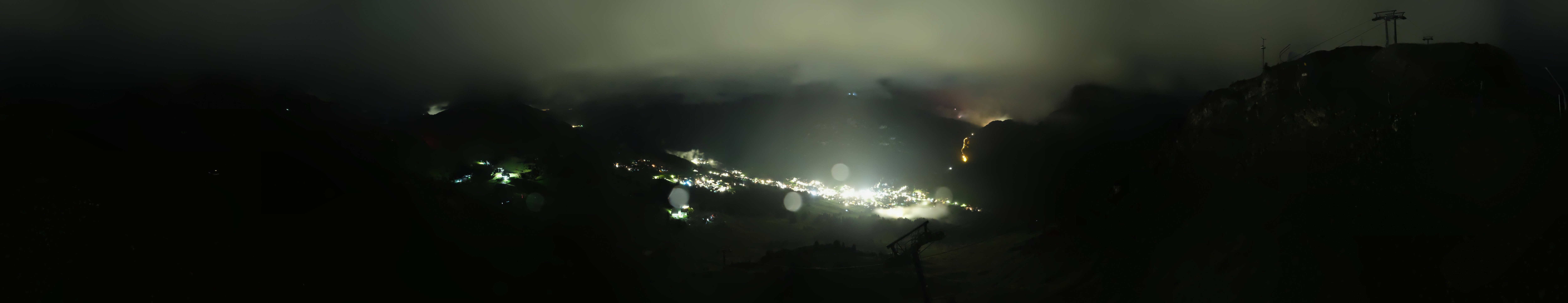 Archiv Foto Webcam Lech-Zürs: Kriegerhorn Panoramablick