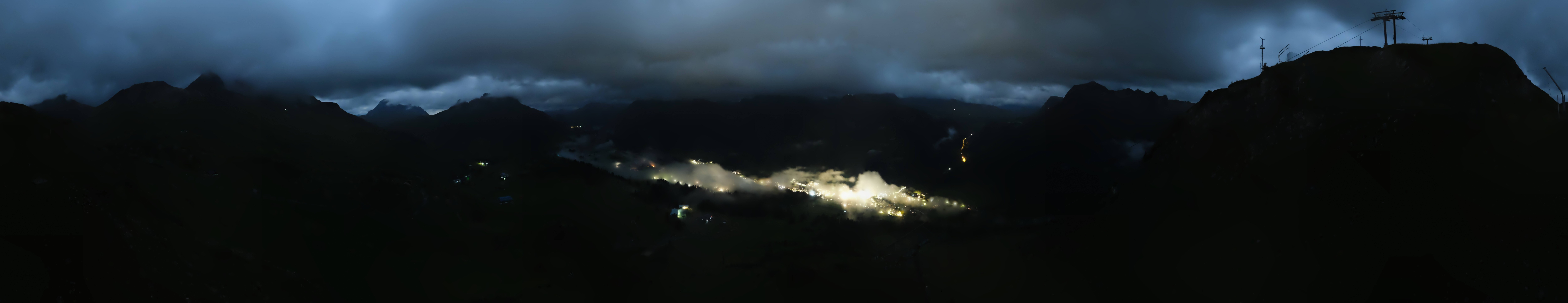 Archiv Foto Webcam Lech-Zürs: Kriegerhorn Panoramablick