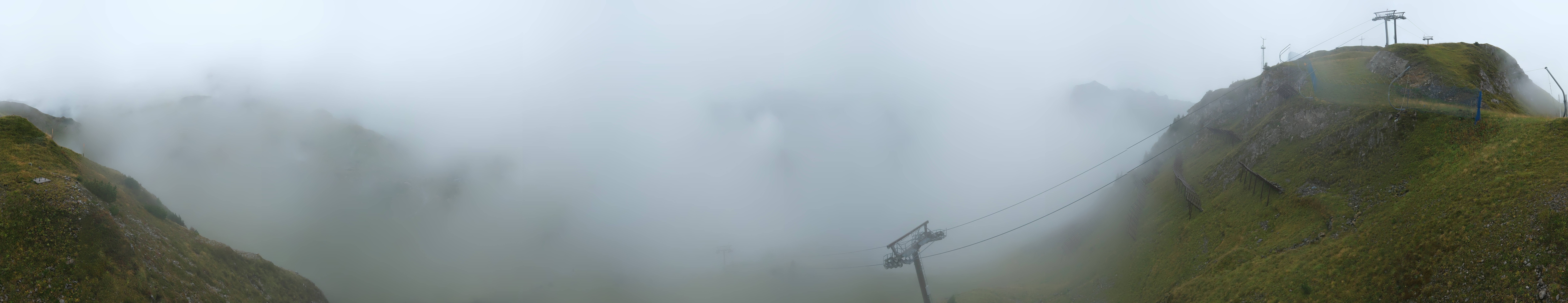 Archiv Foto Webcam Lech-Zürs: Kriegerhorn Panoramablick