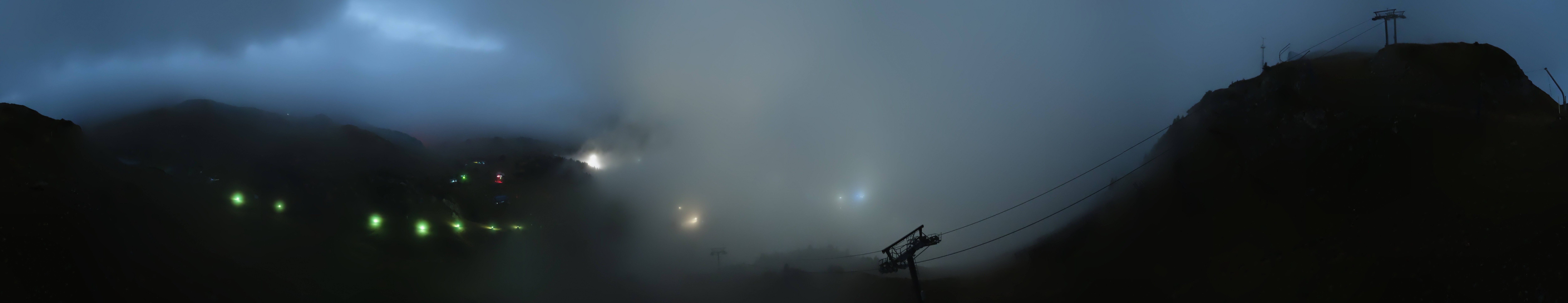 Archiv Foto Webcam Lech-Zürs: Kriegerhorn Panoramablick