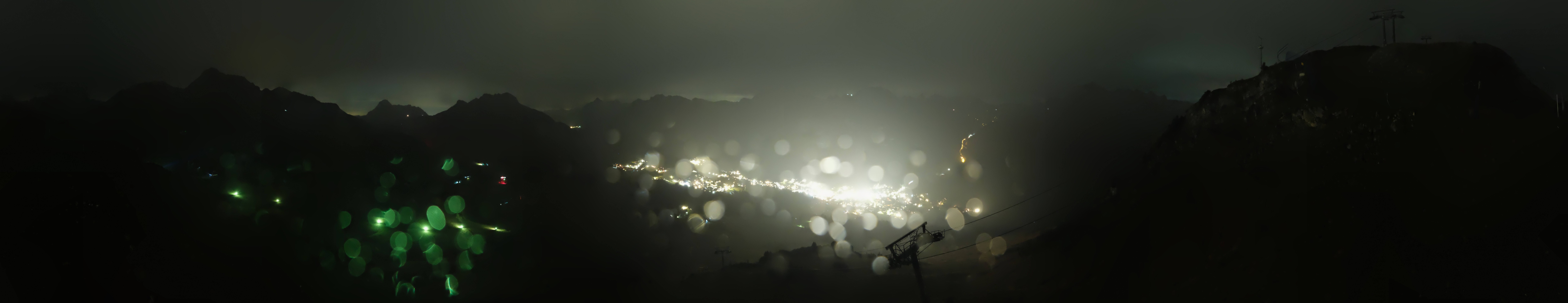 Archiv Foto Webcam Lech-Zürs: Kriegerhorn Panoramablick