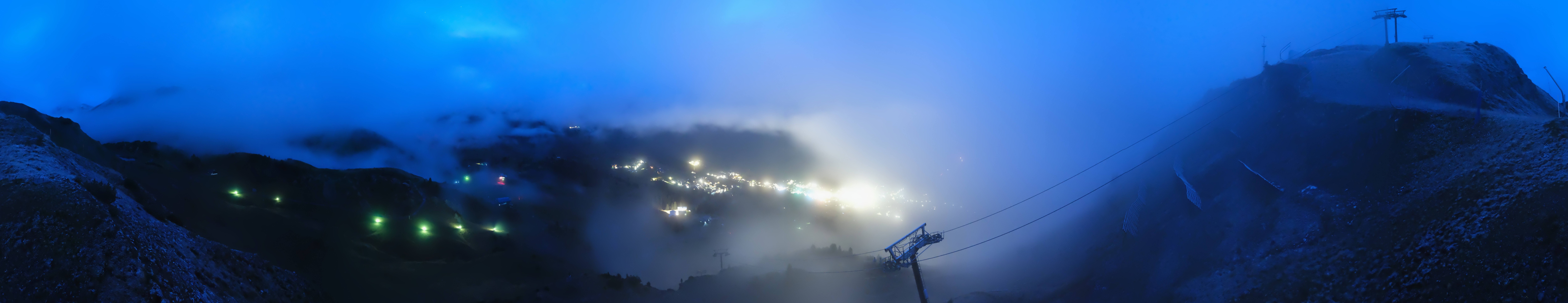 Archiv Foto Webcam Lech-Zürs: Kriegerhorn Panoramablick