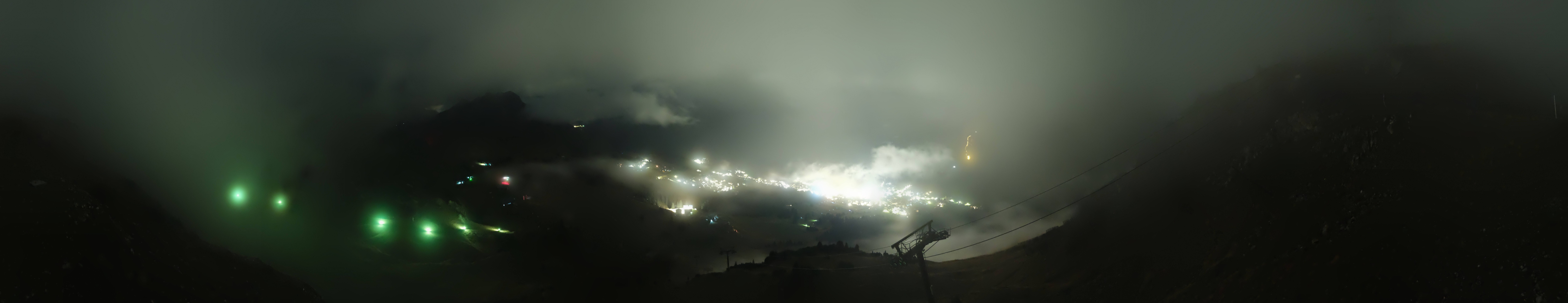 Archiv Foto Webcam Lech-Zürs: Kriegerhorn Panoramablick
