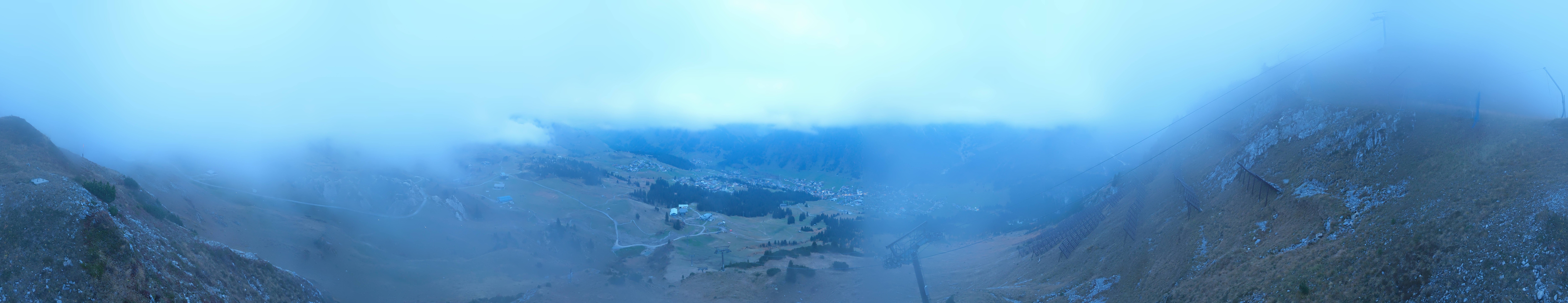 Archiv Foto Webcam Lech-Zürs: Kriegerhorn Panoramablick