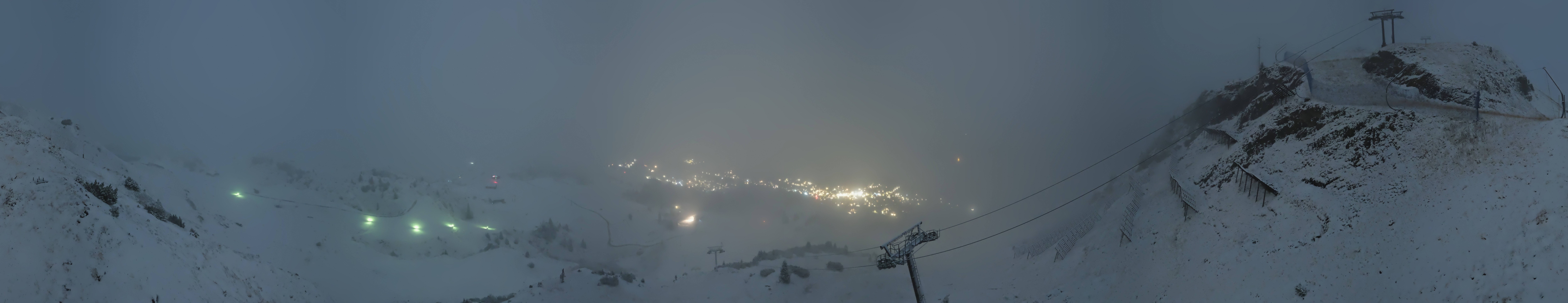 Archiv Foto Webcam Lech-Zürs: Kriegerhorn Panoramablick