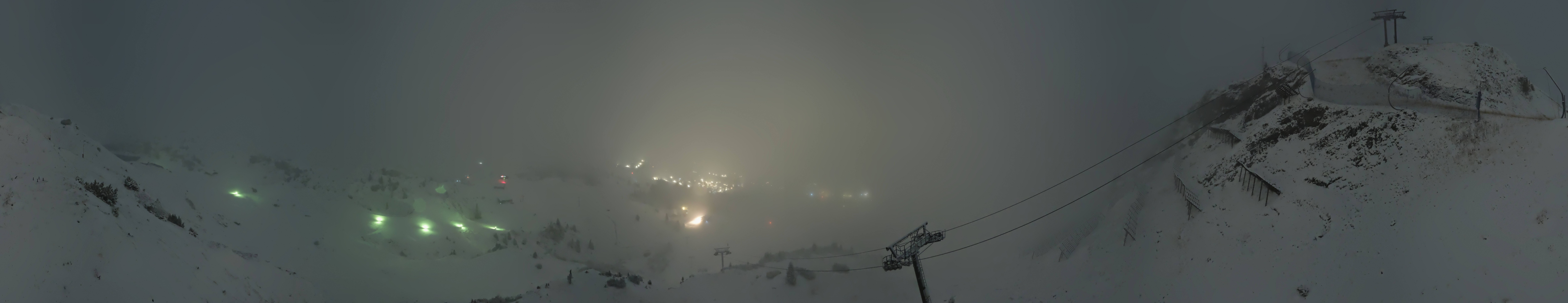 Archiv Foto Webcam Lech-Zürs: Kriegerhorn Panoramablick