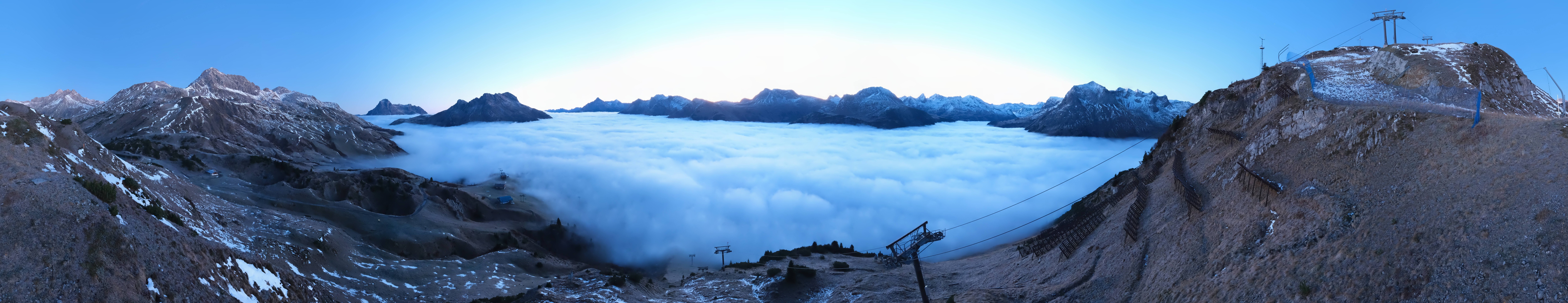 Archived image Webcam View from Kriegerhorn