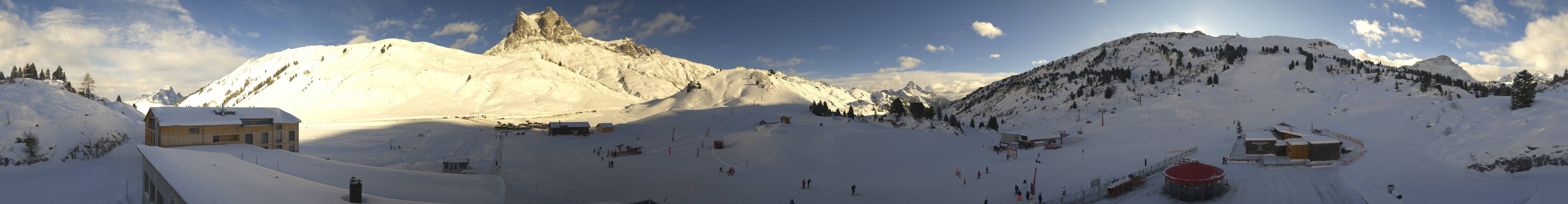 Archived image Webcam Panoramic view Salober base station