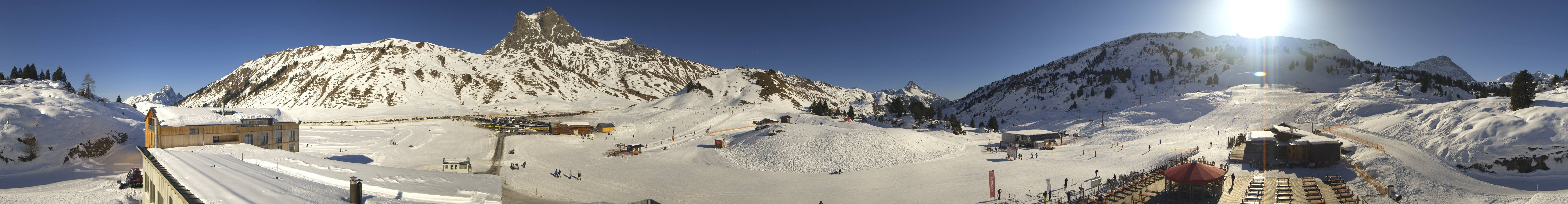 Archived image Webcam Panoramic view Salober base station