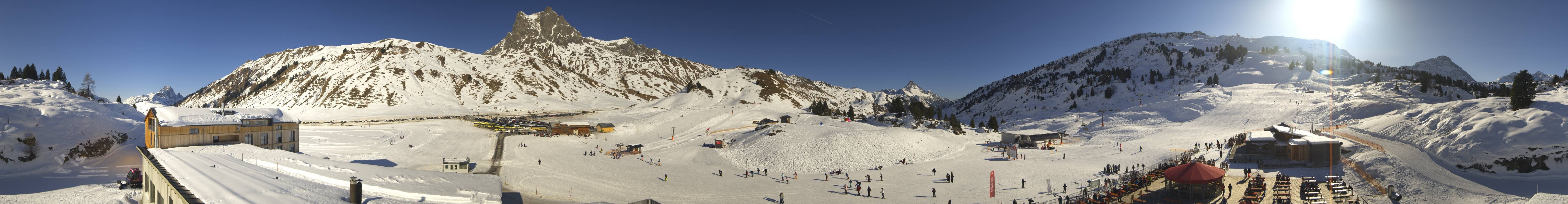 Archived image Webcam Panoramic view Salober base station