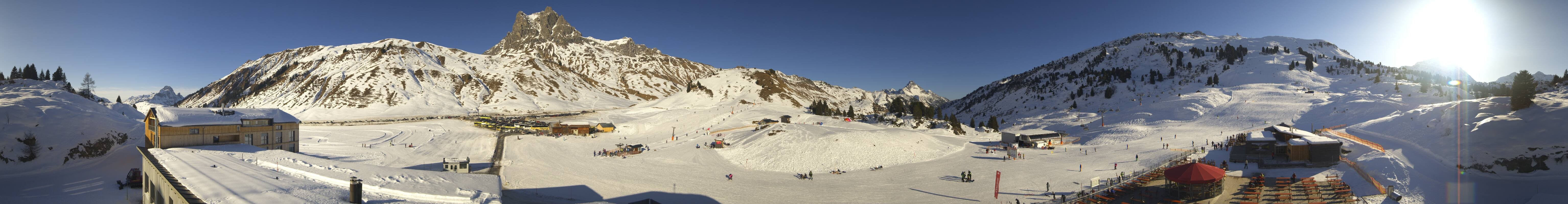 Archived image Webcam Panoramic view Salober base station