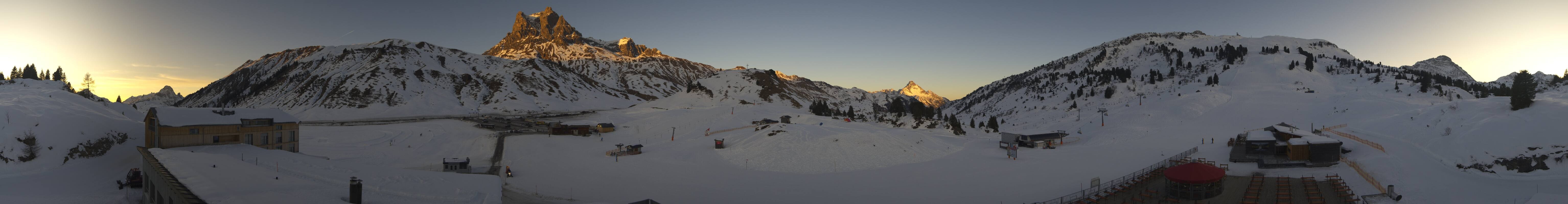 Archived image Webcam Panoramic view Salober base station