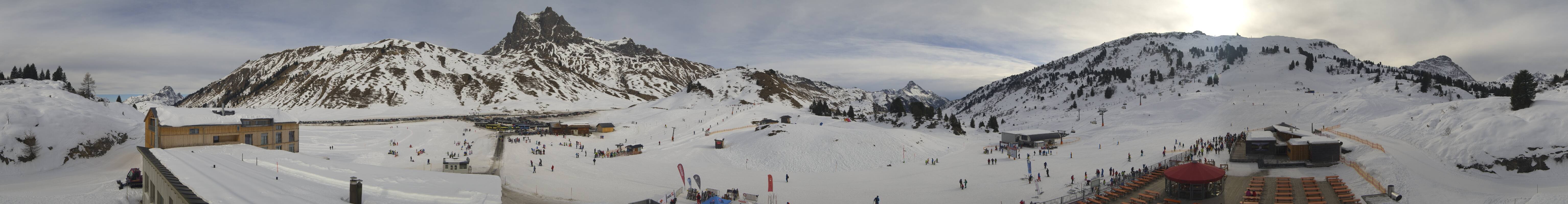 Archived image Webcam Panoramic view Salober base station