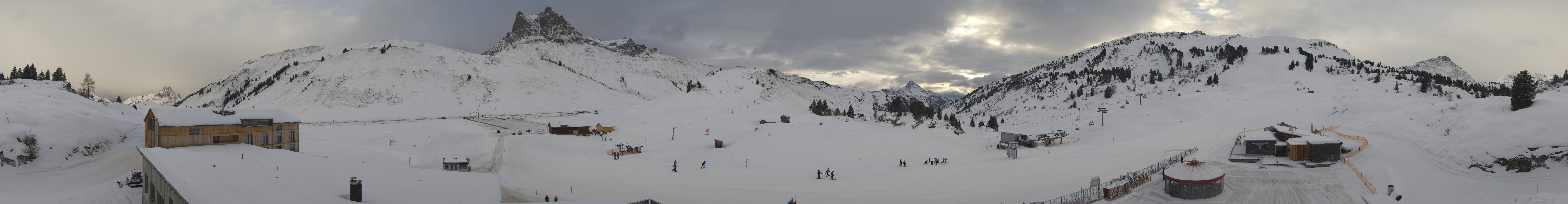 Archived image Webcam Panoramic view Salober base station