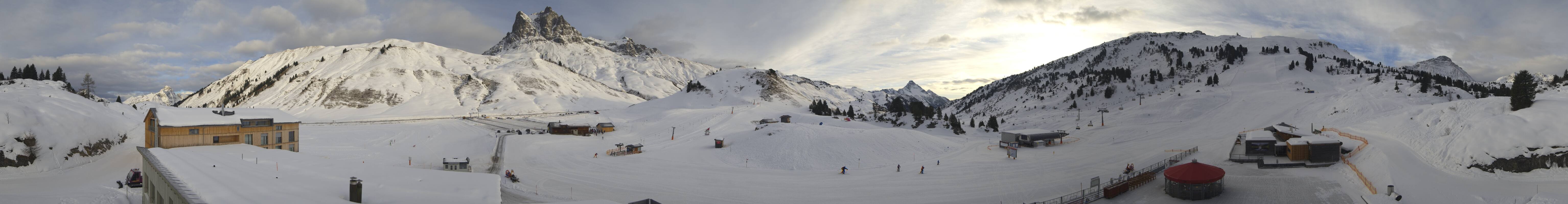 Archived image Webcam Panoramic view Salober base station