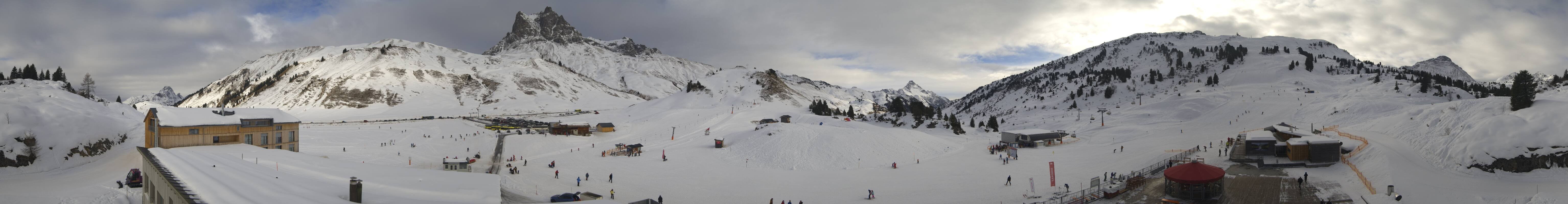 Archived image Webcam Panoramic view Salober base station