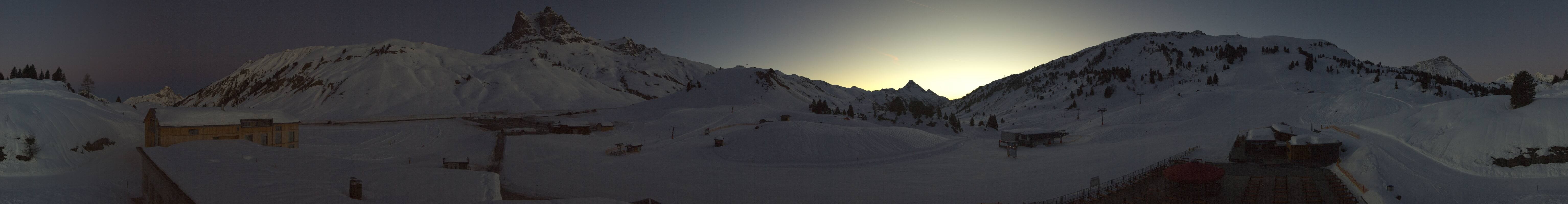 Archived image Webcam Panoramic view Salober base station