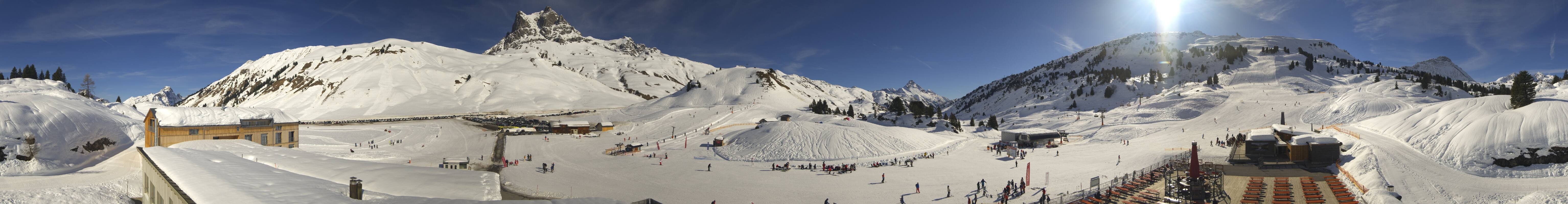 Archived image Webcam Panoramic view Salober base station