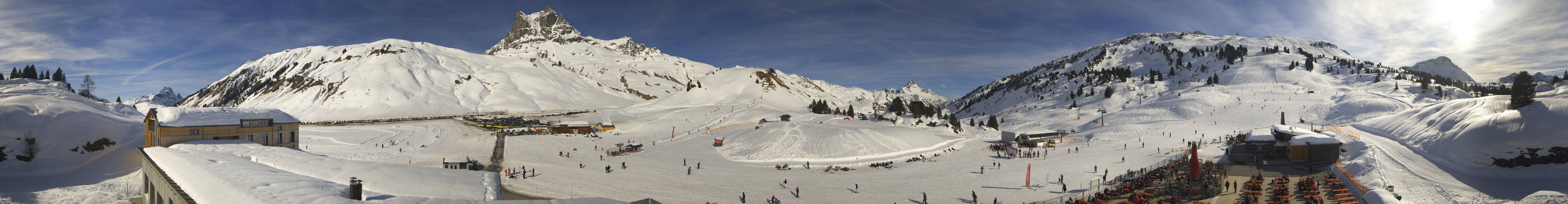 Archived image Webcam Panoramic view Salober base station