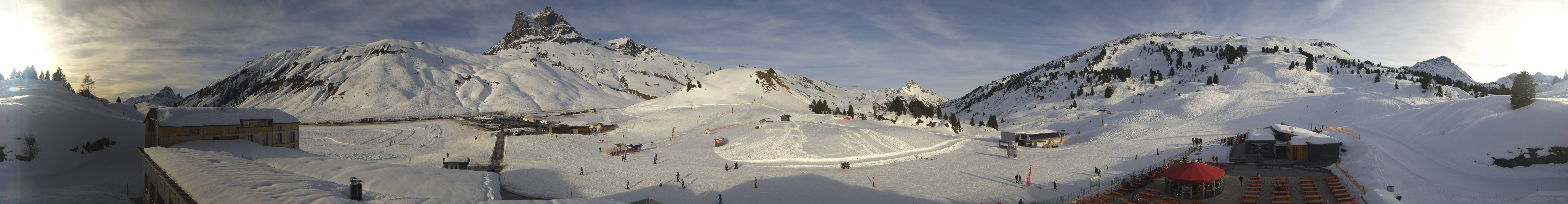 Archived image Webcam Panoramic view Salober base station