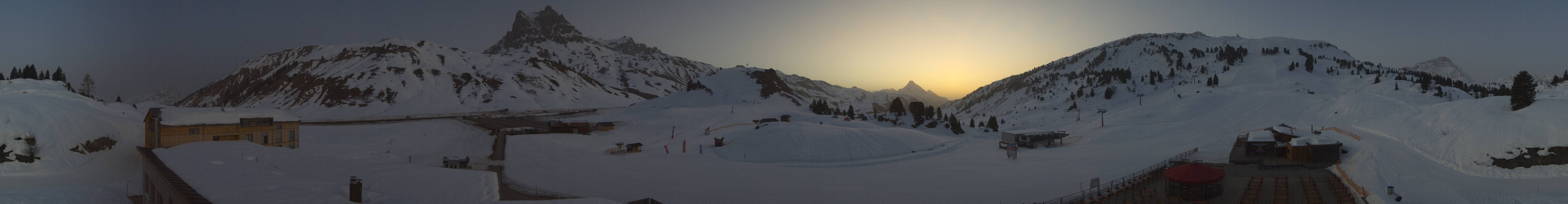 Archived image Webcam Panoramic view Salober base station