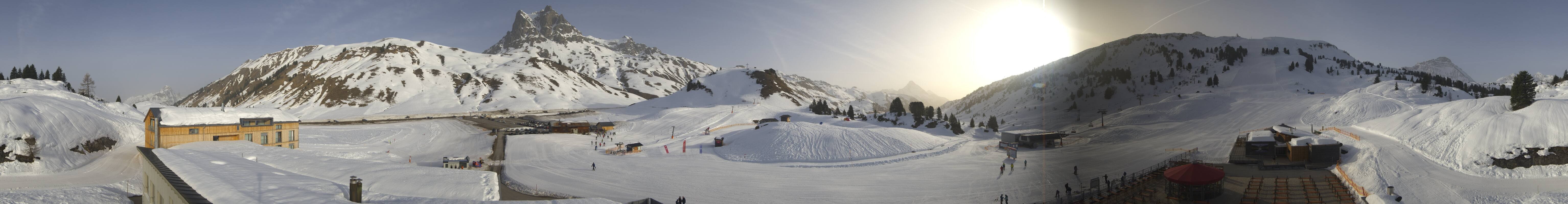 Archived image Webcam Panoramic view Salober base station