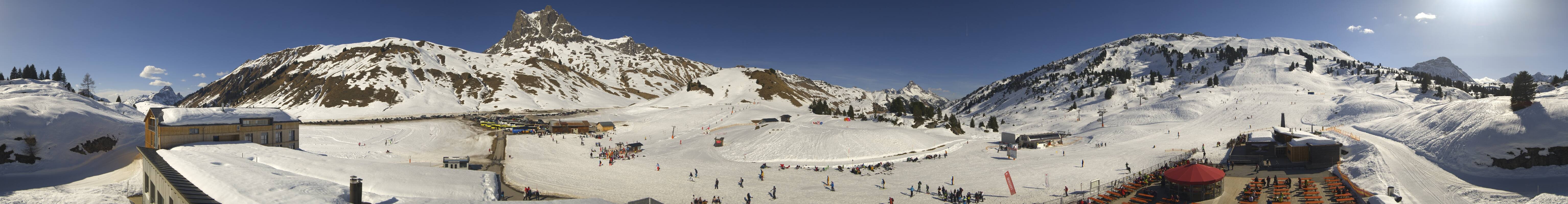 Archived image Webcam Panoramic view Salober base station