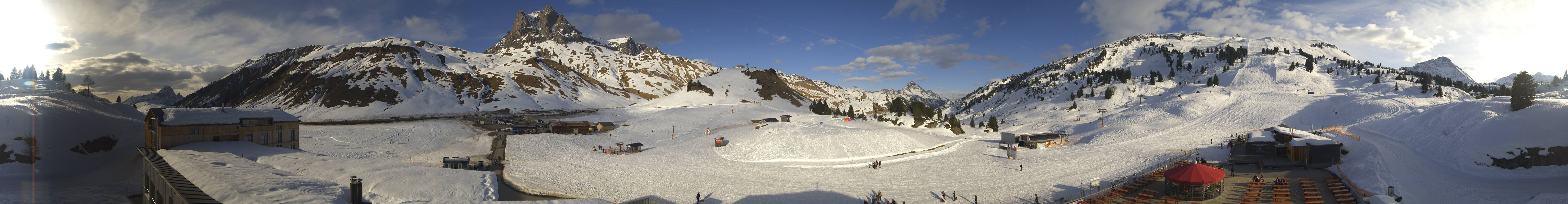 Archived image Webcam Panoramic view Salober base station