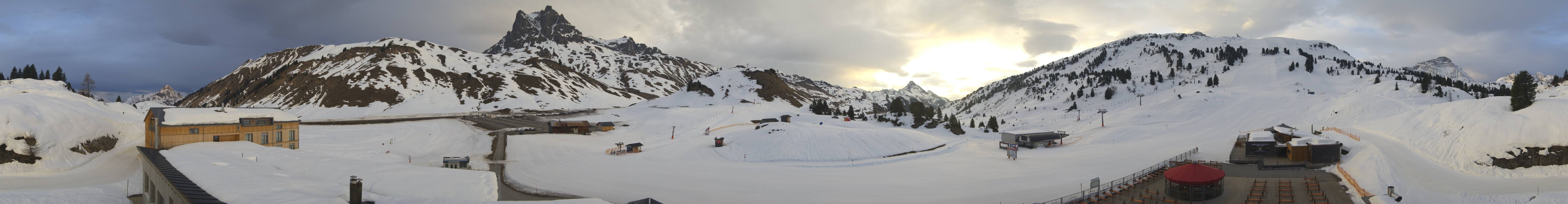 Archived image Webcam Panoramic view Salober base station