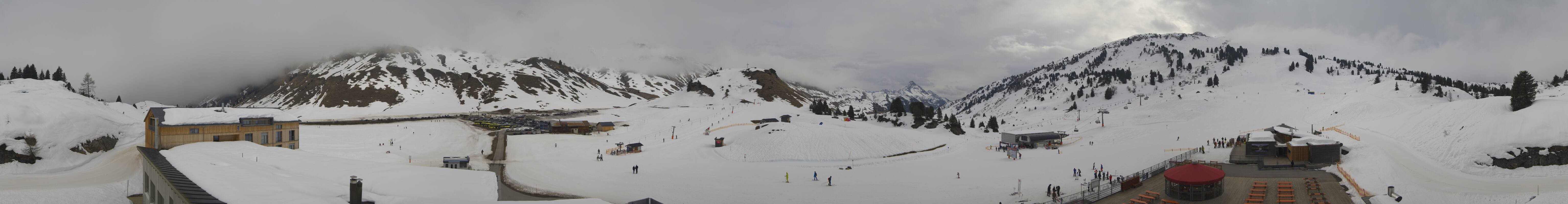 Archived image Webcam Panoramic view Salober base station