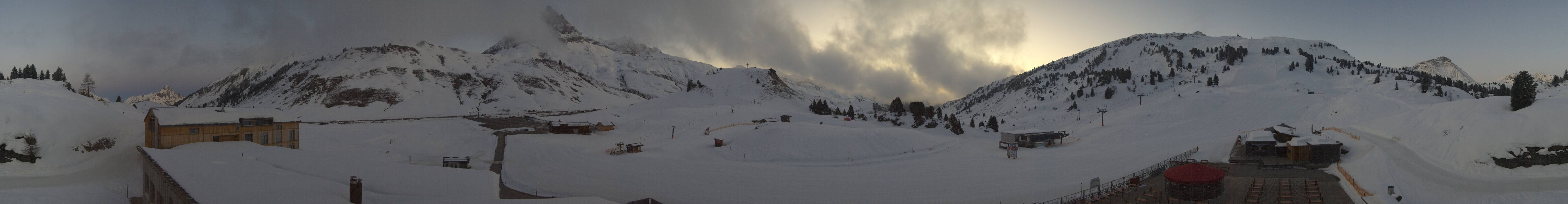 Archived image Webcam Panoramic view Salober base station