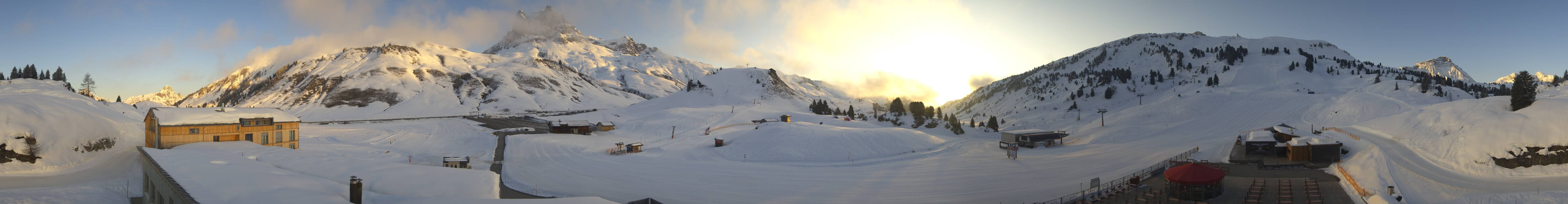 Archived image Webcam Panoramic view Salober base station