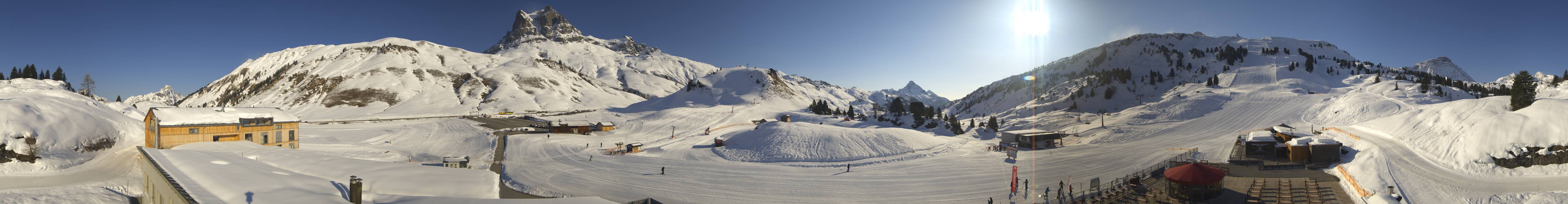 Archived image Webcam Panoramic view Salober base station