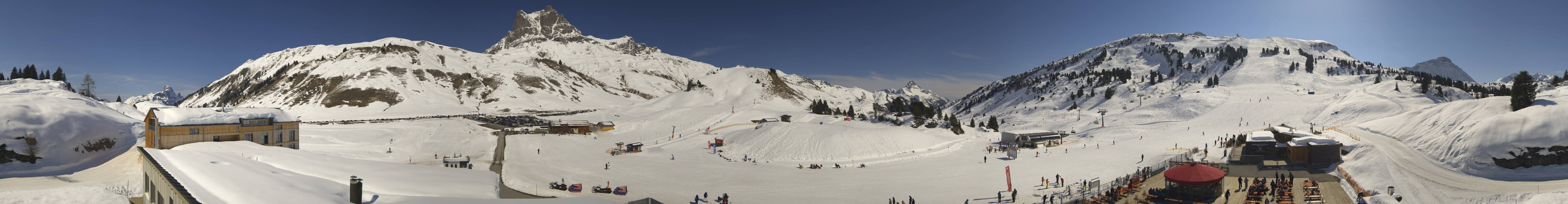 Archived image Webcam Panoramic view Salober base station