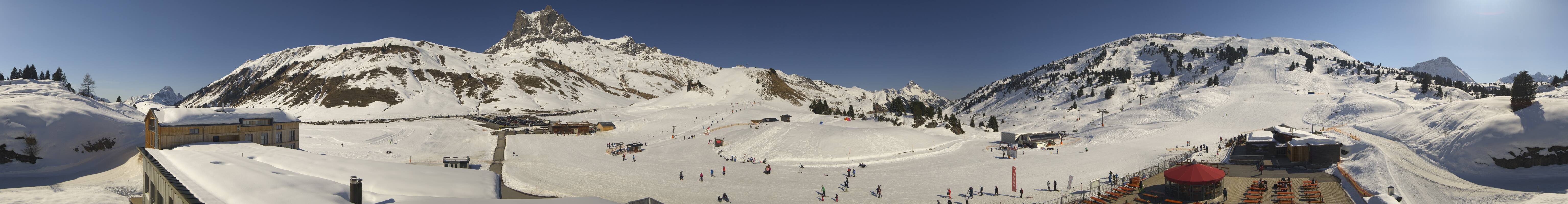 Archived image Webcam Panoramic view Salober base station