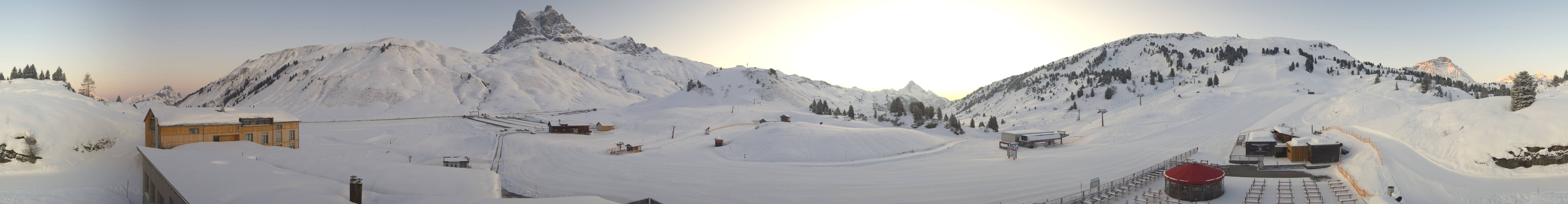 Archived image Webcam Panoramic view Salober base station