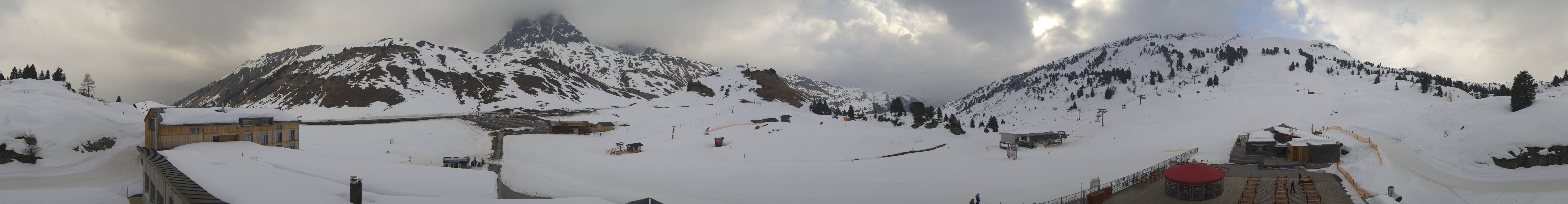 Archived image Webcam Panoramic view Salober base station