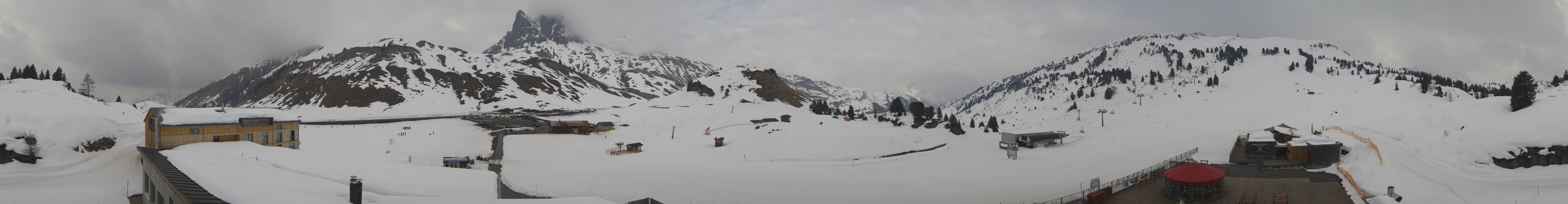 Archived image Webcam Panoramic view Salober base station