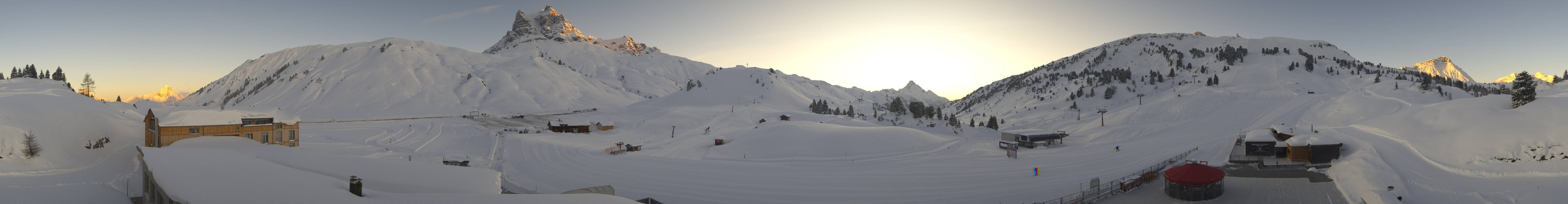 Archived image Webcam Panoramic view Salober base station