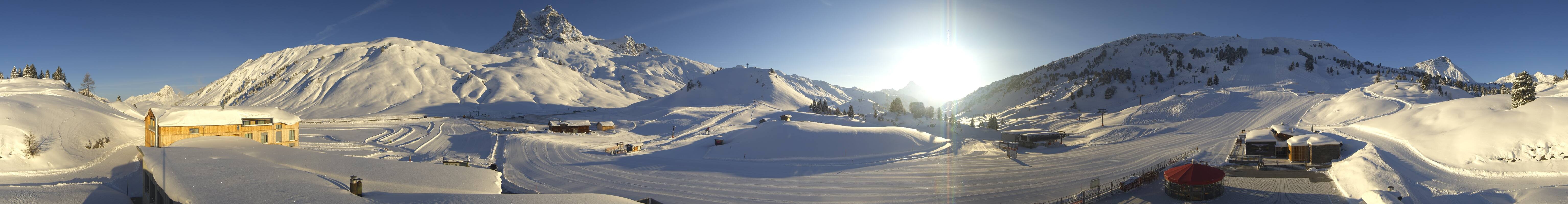 Archived image Webcam Panoramic view Salober base station